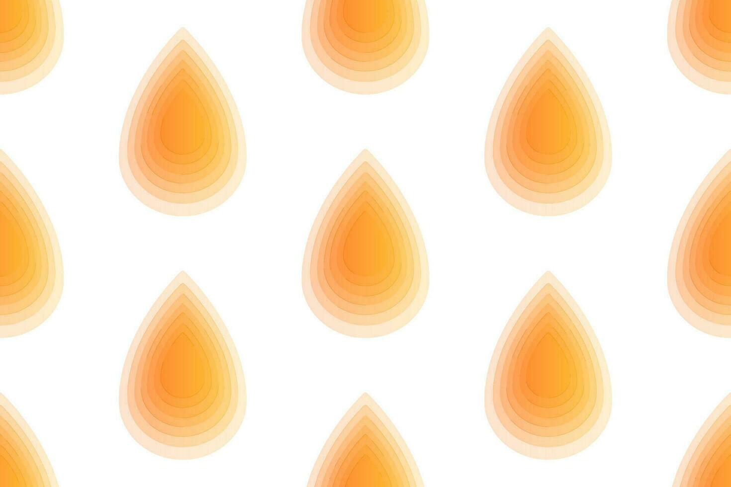 a pattern of orange and white flames vector