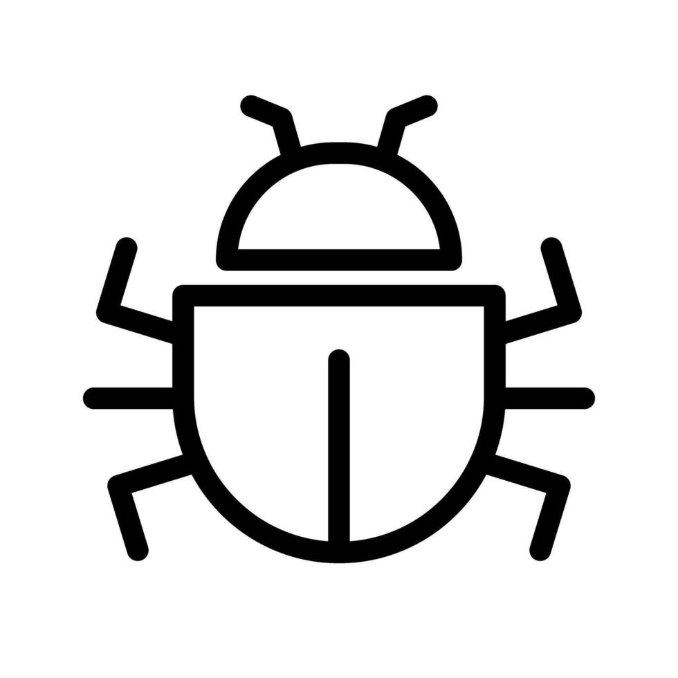 Bug icon. Insect icon. Vector. vector