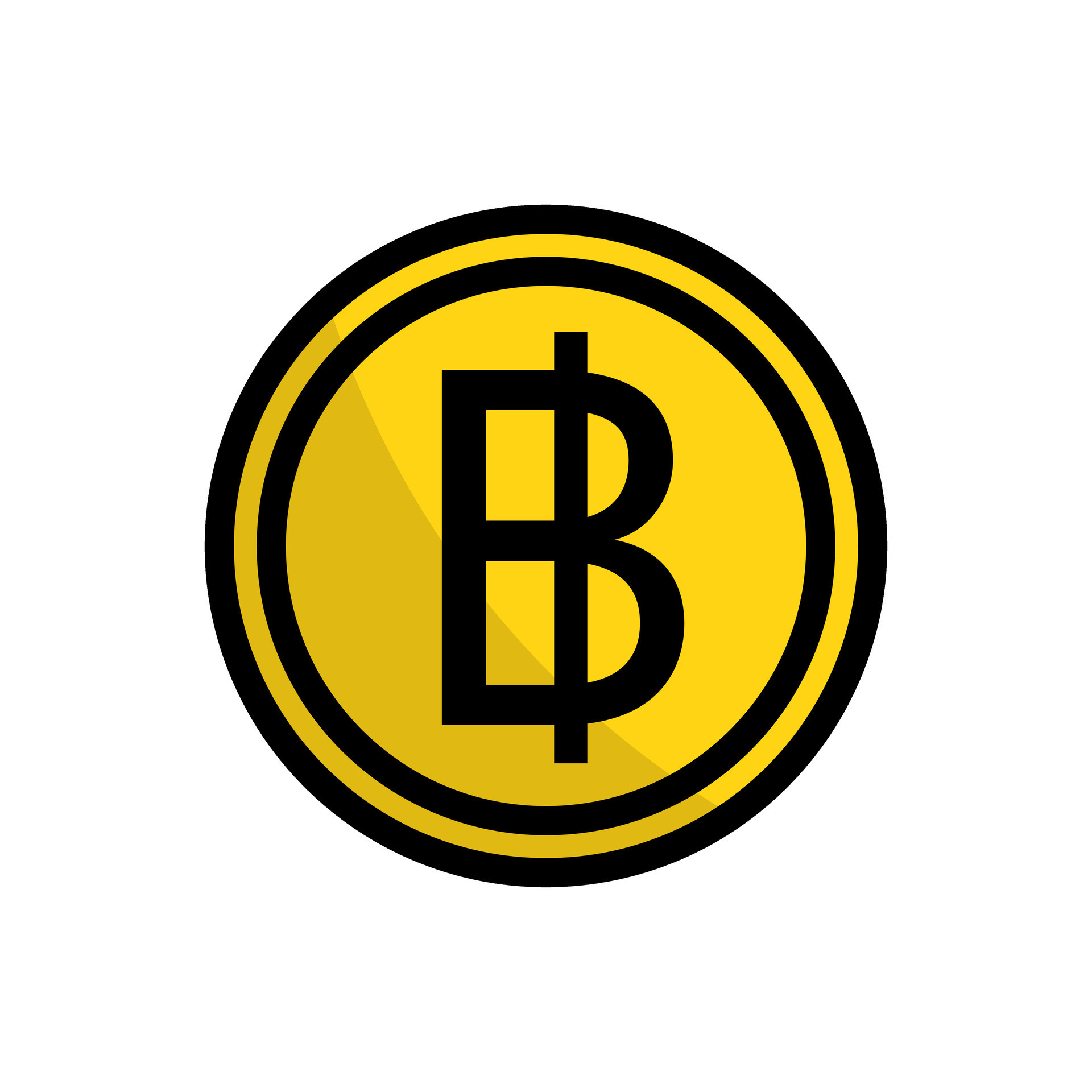 Thai Baht Gold Coin Icon Thai Currency Vector 34371282 Vector Art At thai-baht-gold-coin-icon-thai-currency-vector-34371282-vector-art-at