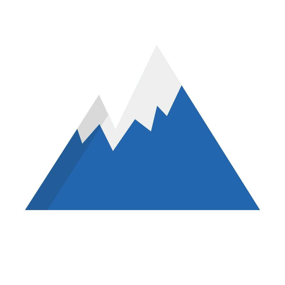 Mountain icon. Nature icon. Vector. vector