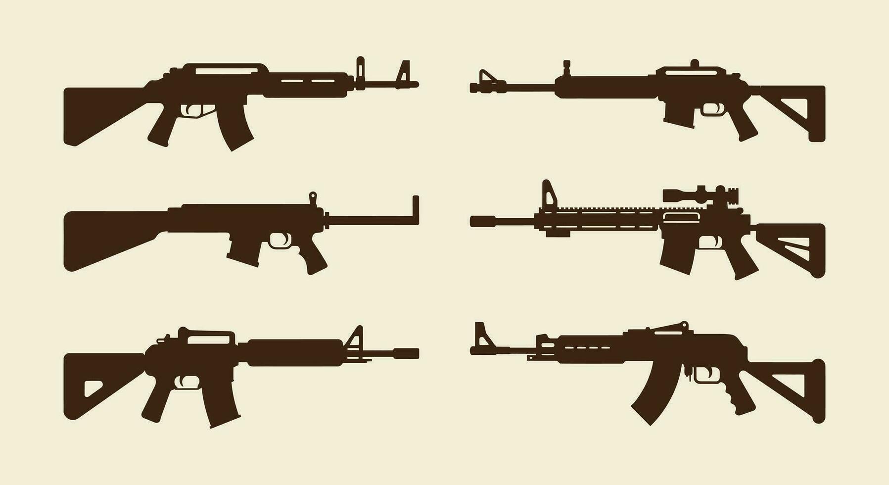 Silent Sentinel  Contemporary Rifle Vector