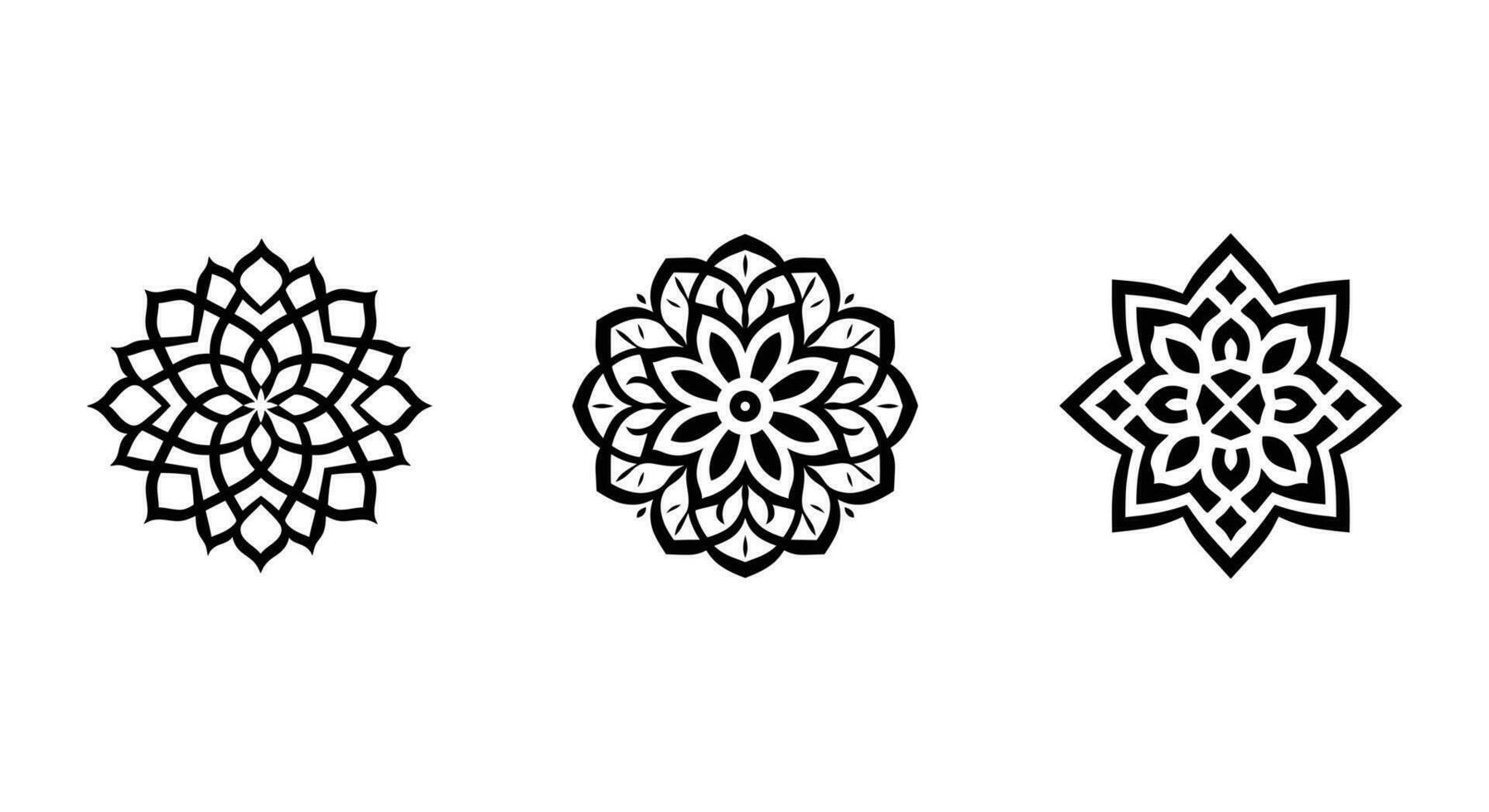 Floral Fusion Modern Islamic Vector Patterns