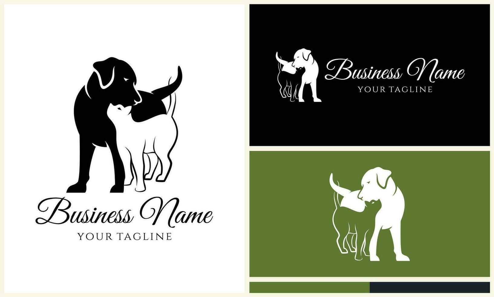 animal care hospital logo template vector