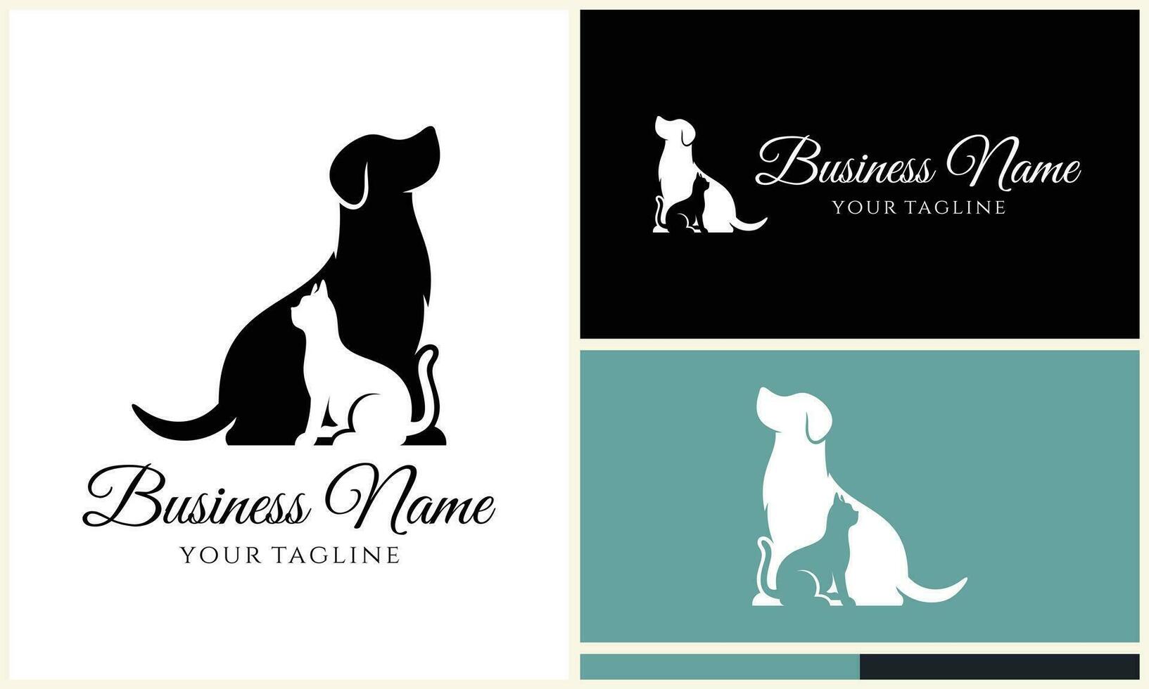 animal care hospital logo template vector