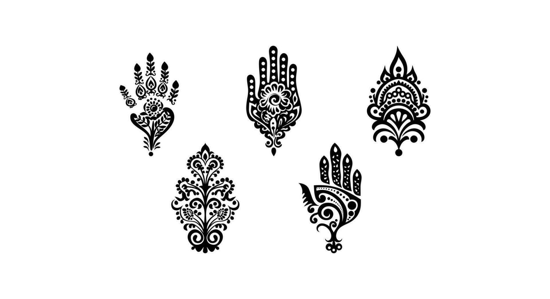 Cultural Chic Vector Hands