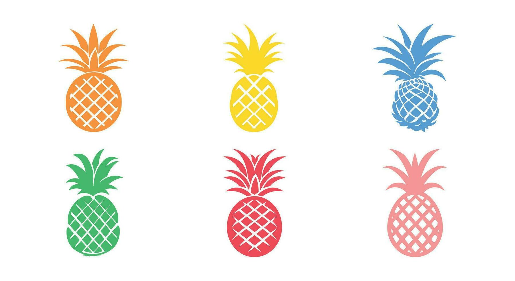 Tropical Tango Pineapple Dance Vector