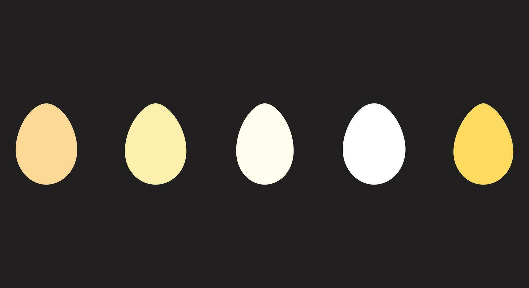 egg Vector collection  for Designers