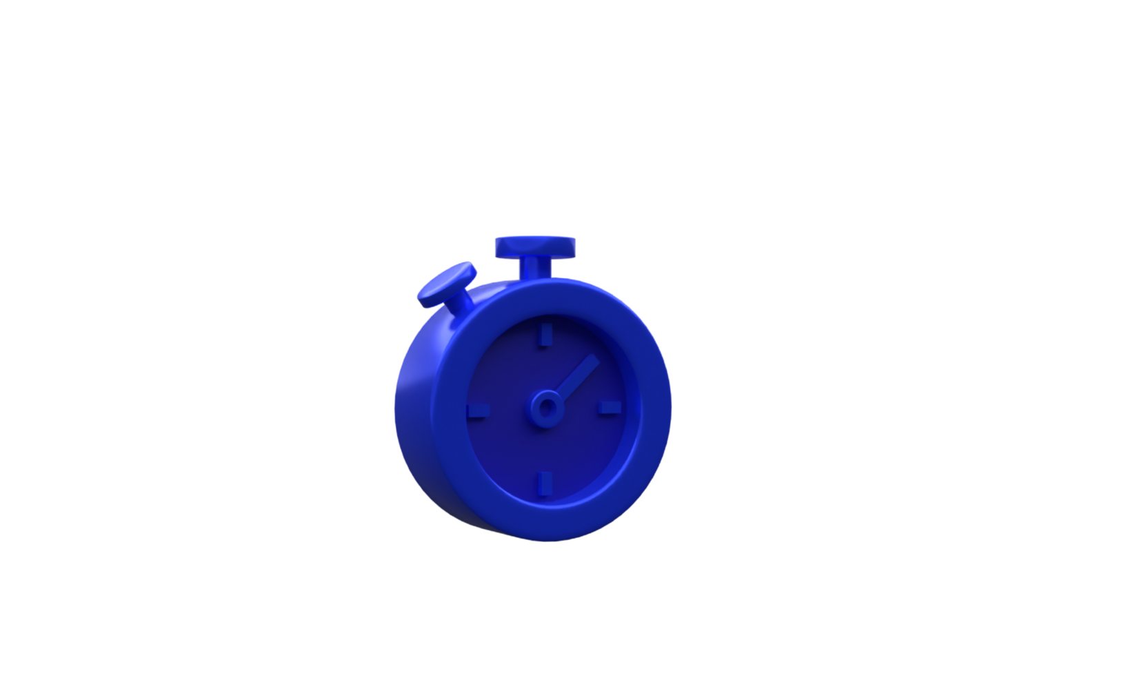 unique 3d rendering cute icon timer.Trendy and modern in 3d style. png