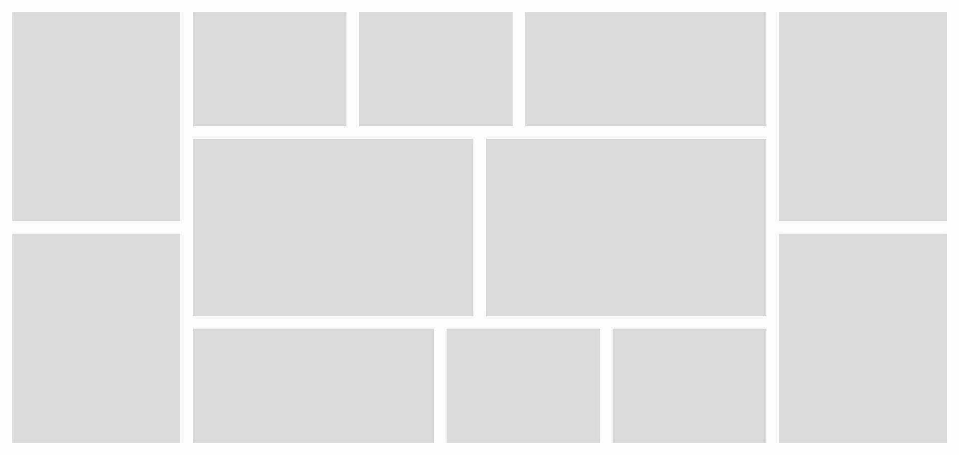 Pictures or photos frame collage photo frames and digital photo wall template vector