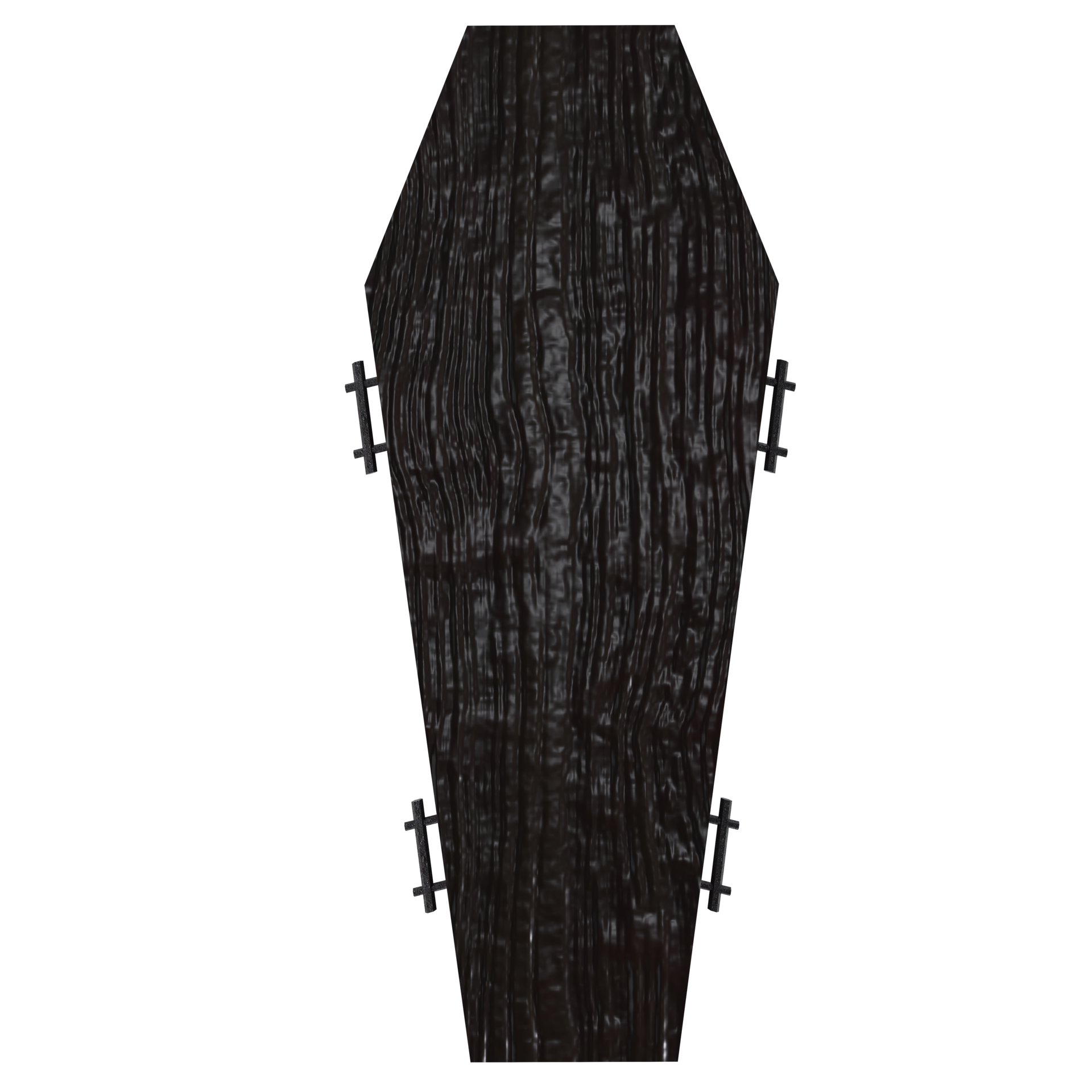 a black wooden coffin on a transparent background 34373340 PNG