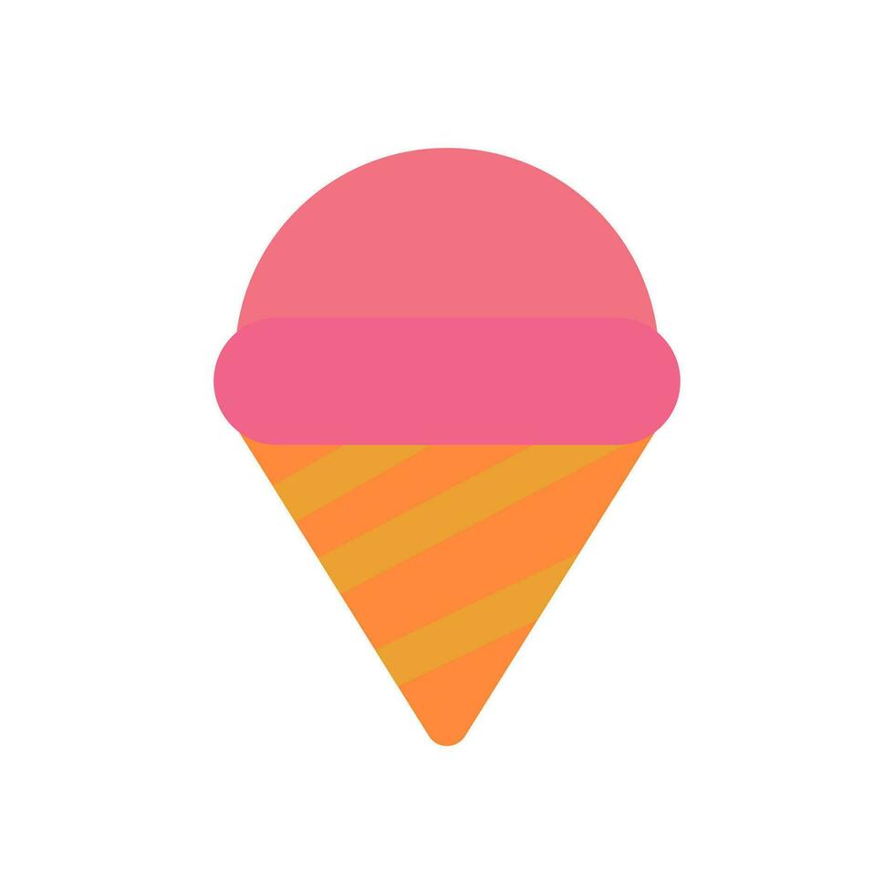 icono de helado vector