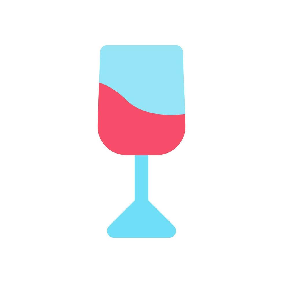 Drink icon flat style vector