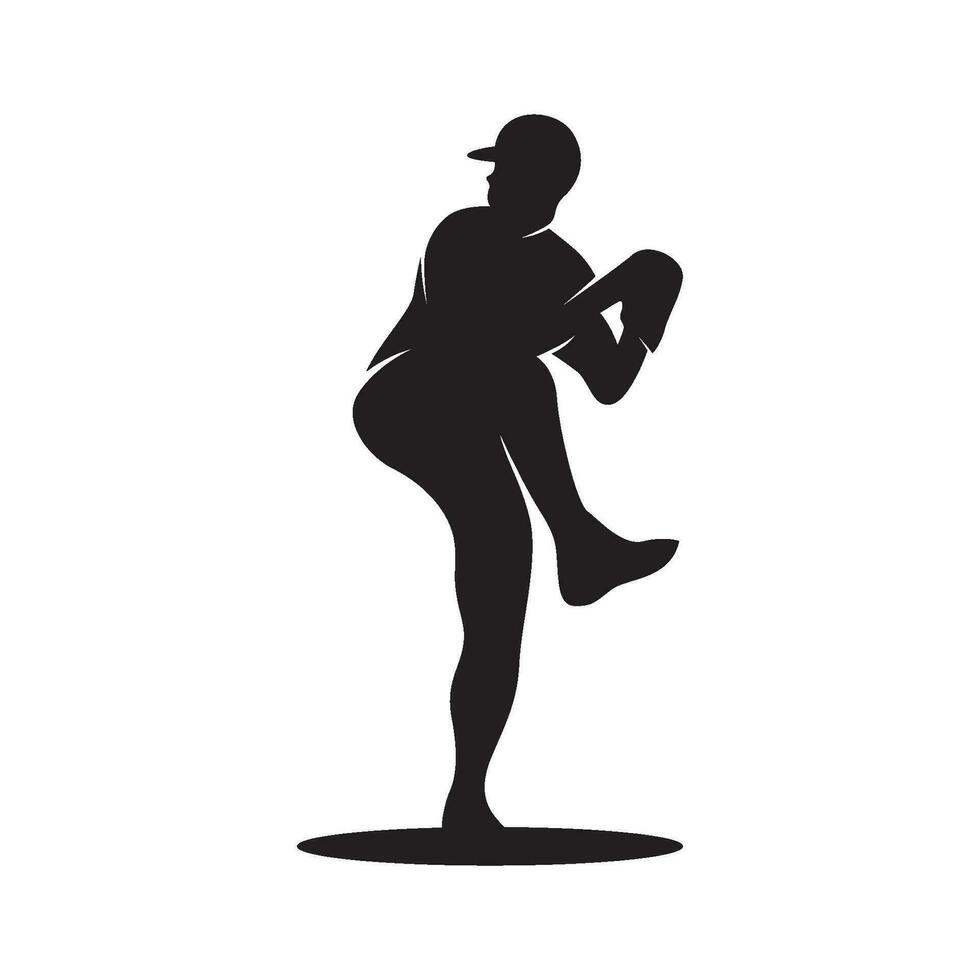 béisbol logo icono diseño vector