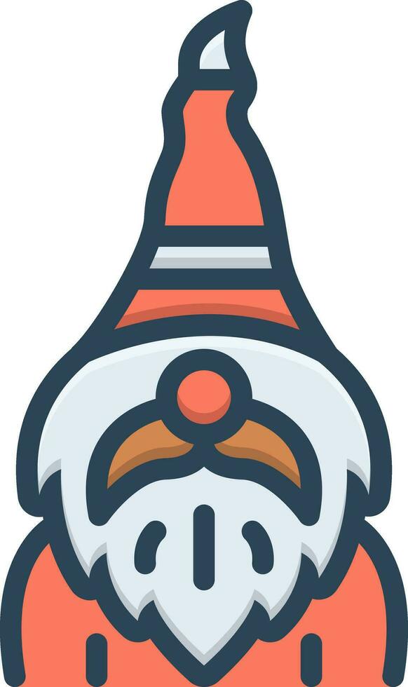 color icon for gnome vector