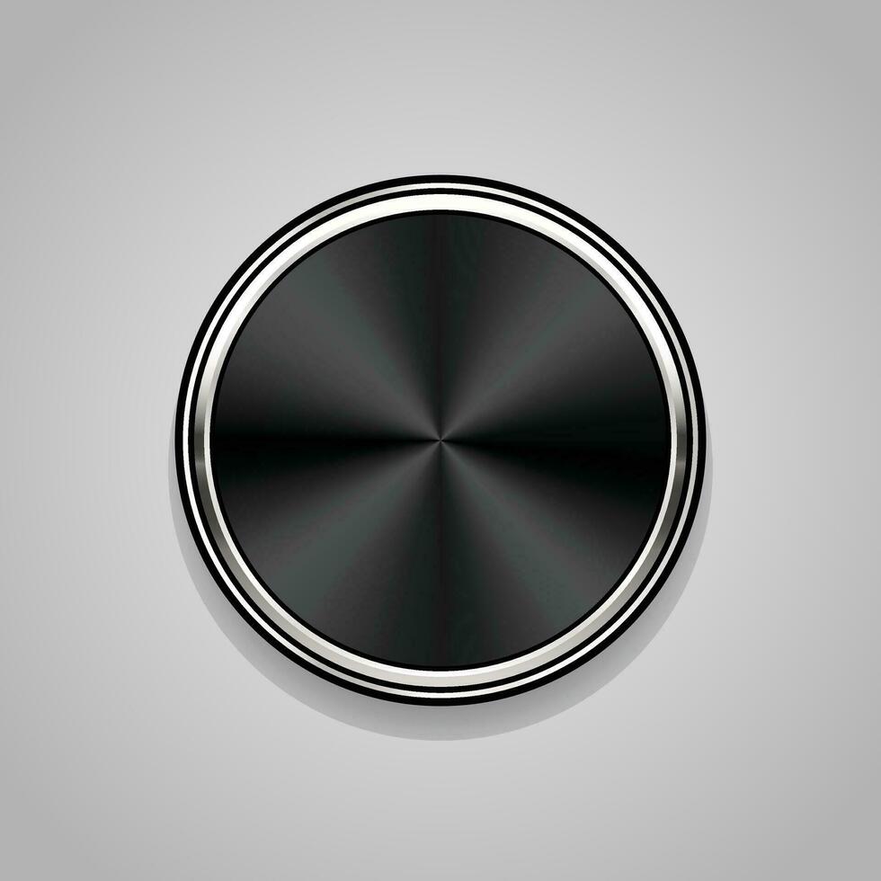 Luxury silver badges and labels. Retro vintage circle badge design vector