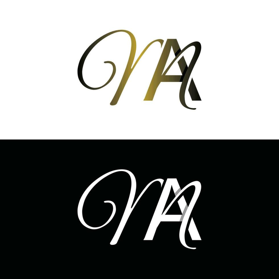 Letter AM luxury modern monogram logo vector design, logo initial vector mark element graphic illustration design template