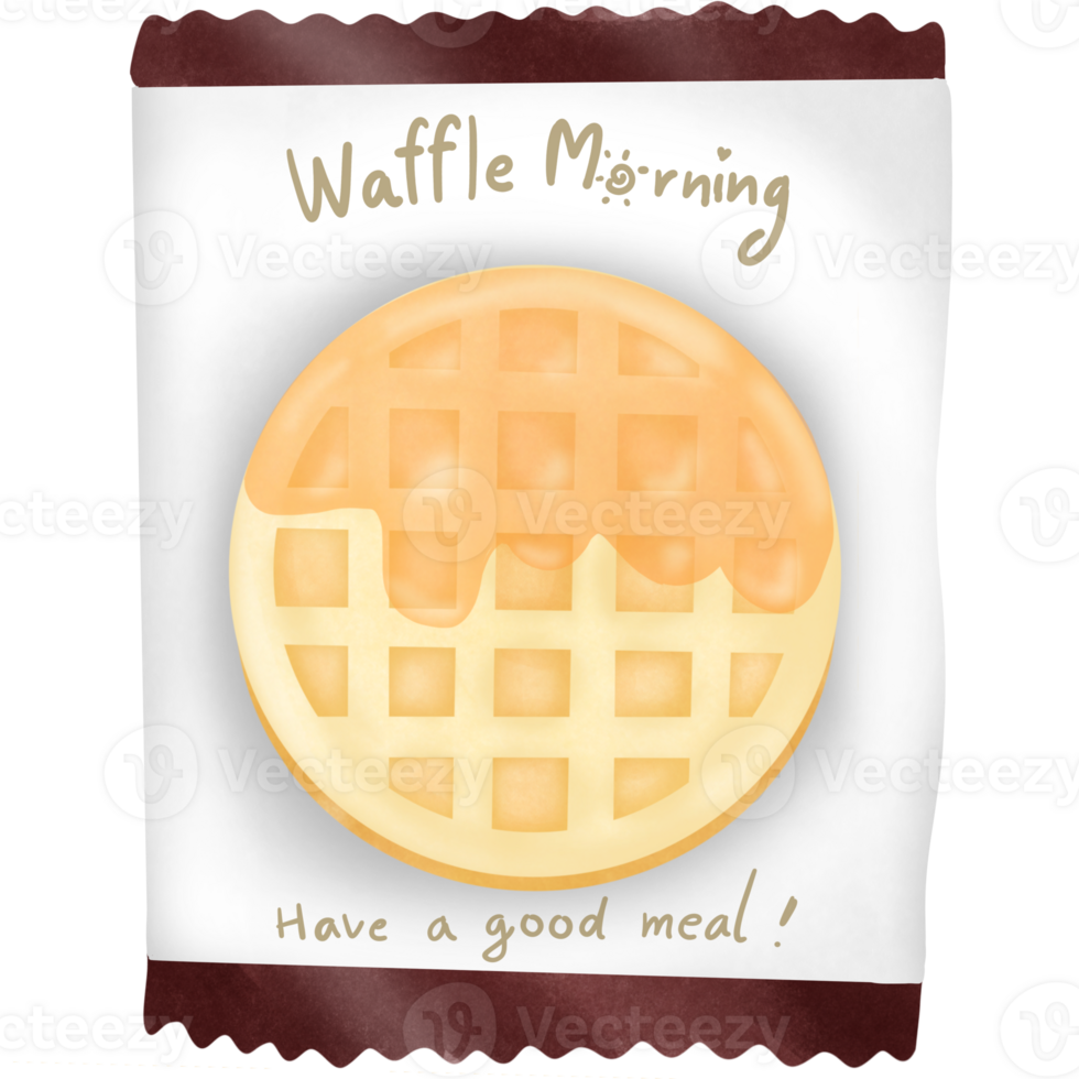 The waffle snack png
