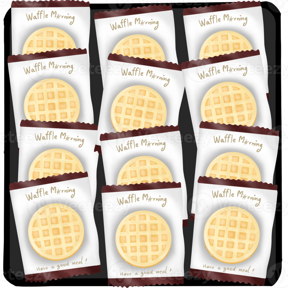 The waffle snack 34375881 PNG