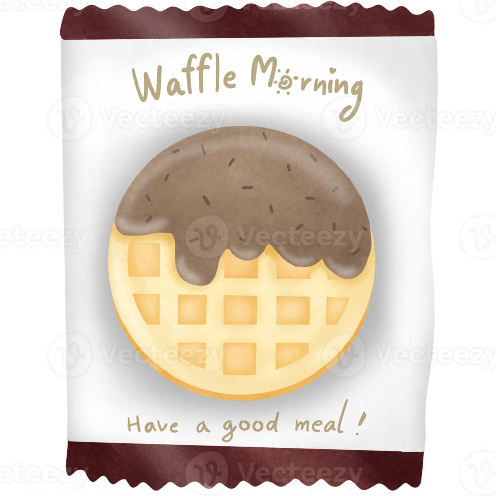 The waffle snack png