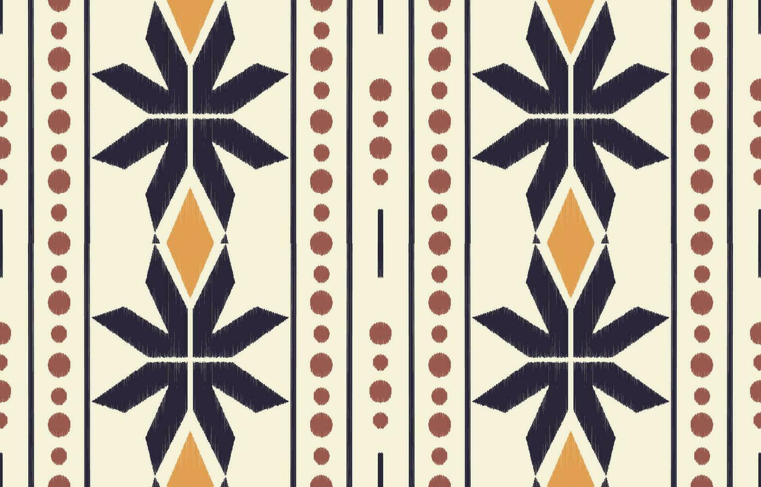 Ethnic abstract ikat art. Aztec ornament print. geometric ethnic pattern seamless  color oriental.  Design for background ,curtain, carpet, wallpaper, clothing, wrapping, Batik, vector illustration.