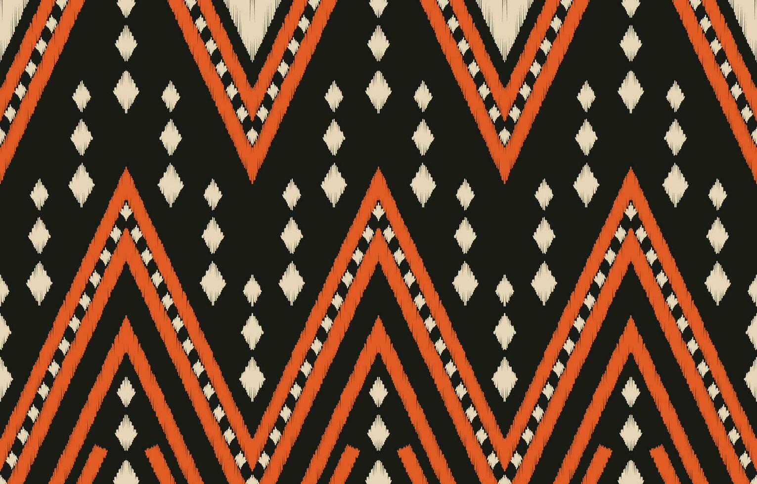 Ethnic abstract ikat art. Aztec ornament print. geometric ethnic pattern seamless  color oriental.  Design for background ,curtain, carpet, wallpaper, clothing, wrapping, Batik, vector illustration.