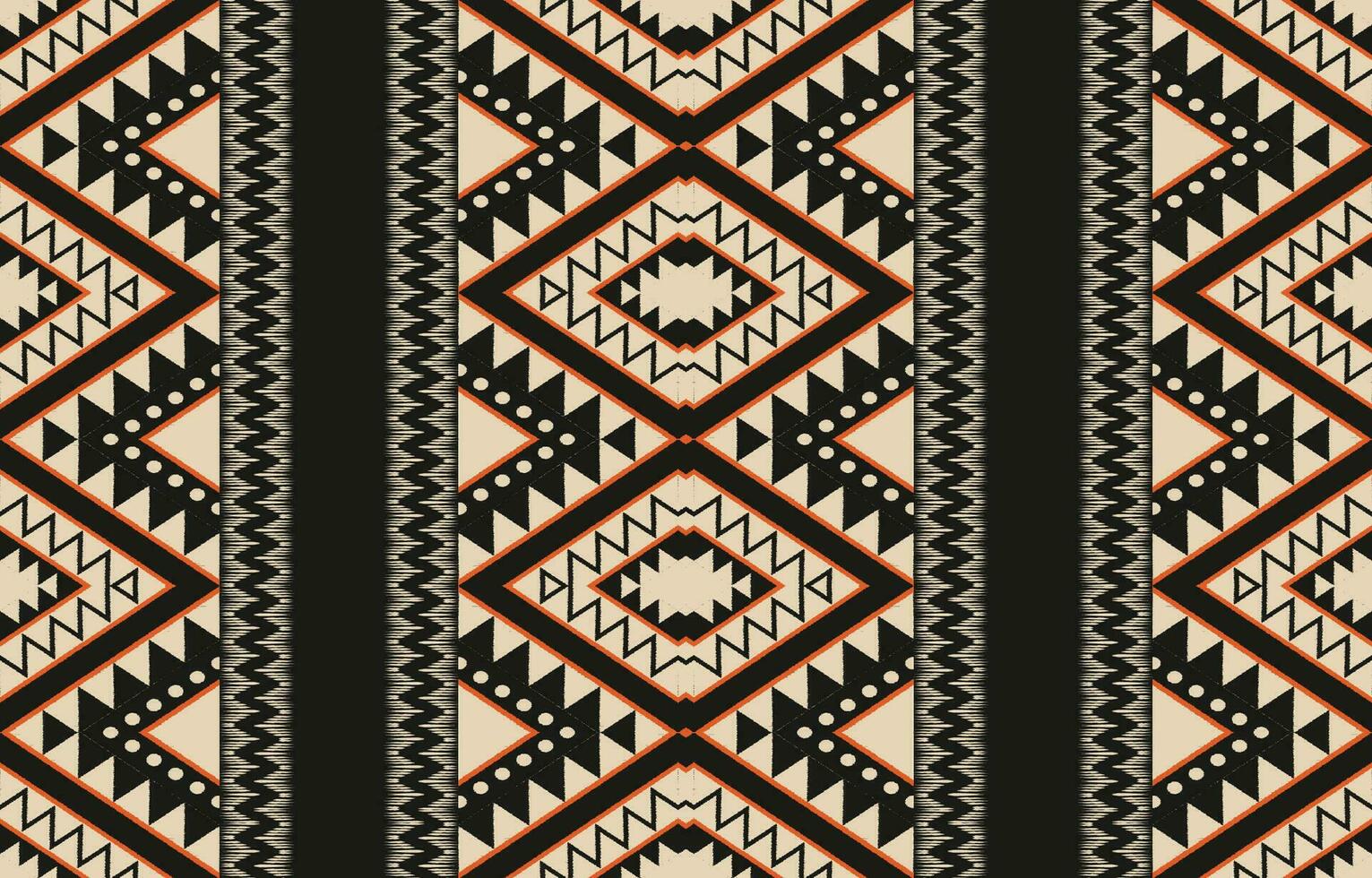 Ethnic abstract ikat art. Aztec ornament print. geometric ethnic pattern seamless  color oriental.  Design for background ,curtain, carpet, wallpaper, clothing, wrapping, Batik, vector illustration.