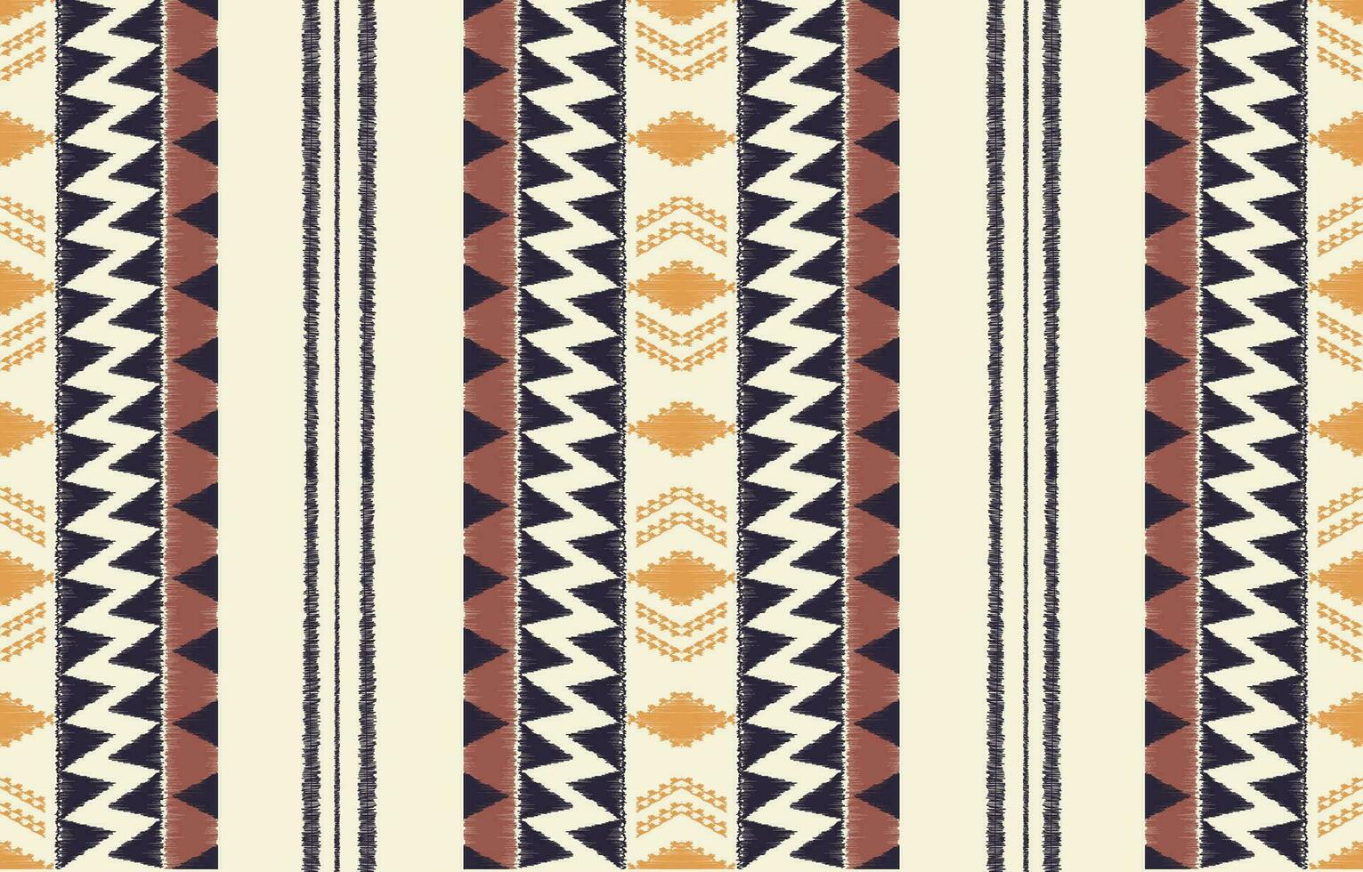 Ethnic abstract ikat art. Aztec ornament print. geometric ethnic pattern seamless  color oriental.  Design for background ,curtain, carpet, wallpaper, clothing, wrapping, Batik, vector illustration.