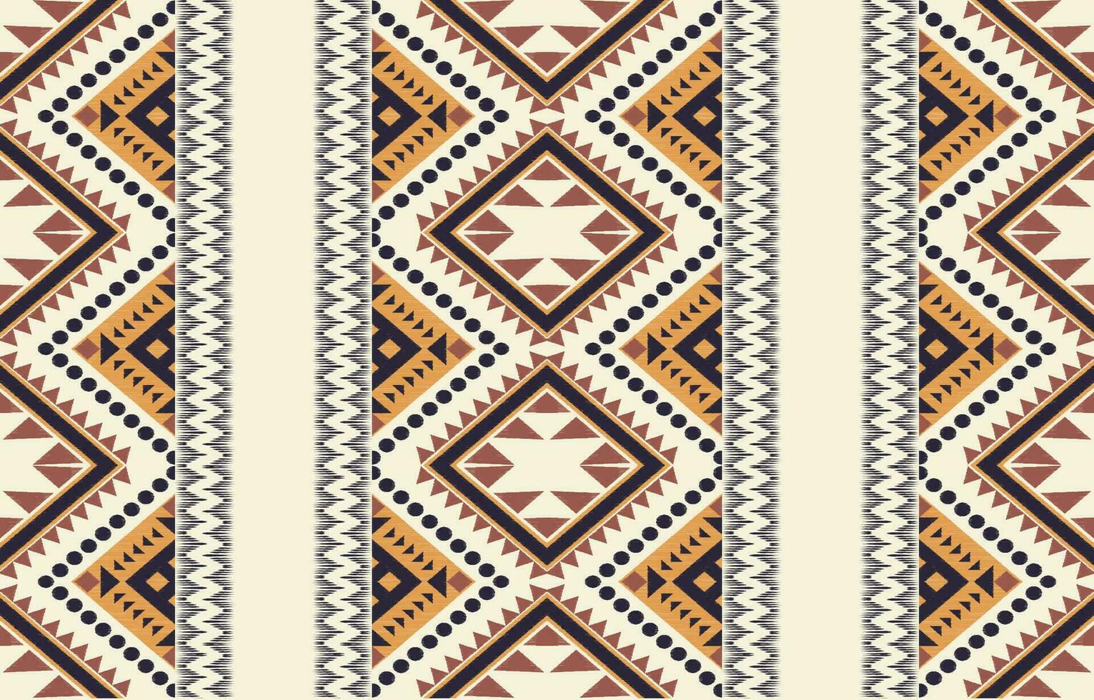 Ethnic abstract ikat art. Aztec ornament print. geometric ethnic pattern seamless  color oriental.  Design for background ,curtain, carpet, wallpaper, clothing, wrapping, Batik, vector illustration.