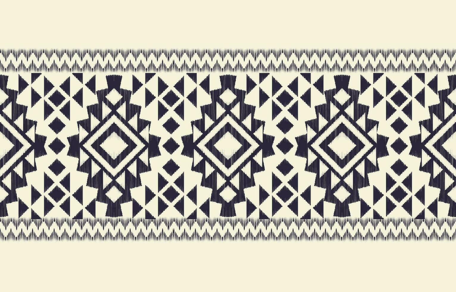 Ethnic abstract ikat art. Aztec ornament print. geometric ethnic pattern seamless  color oriental.  Design for background ,curtain, carpet, wallpaper, clothing, wrapping, Batik, vector illustration.