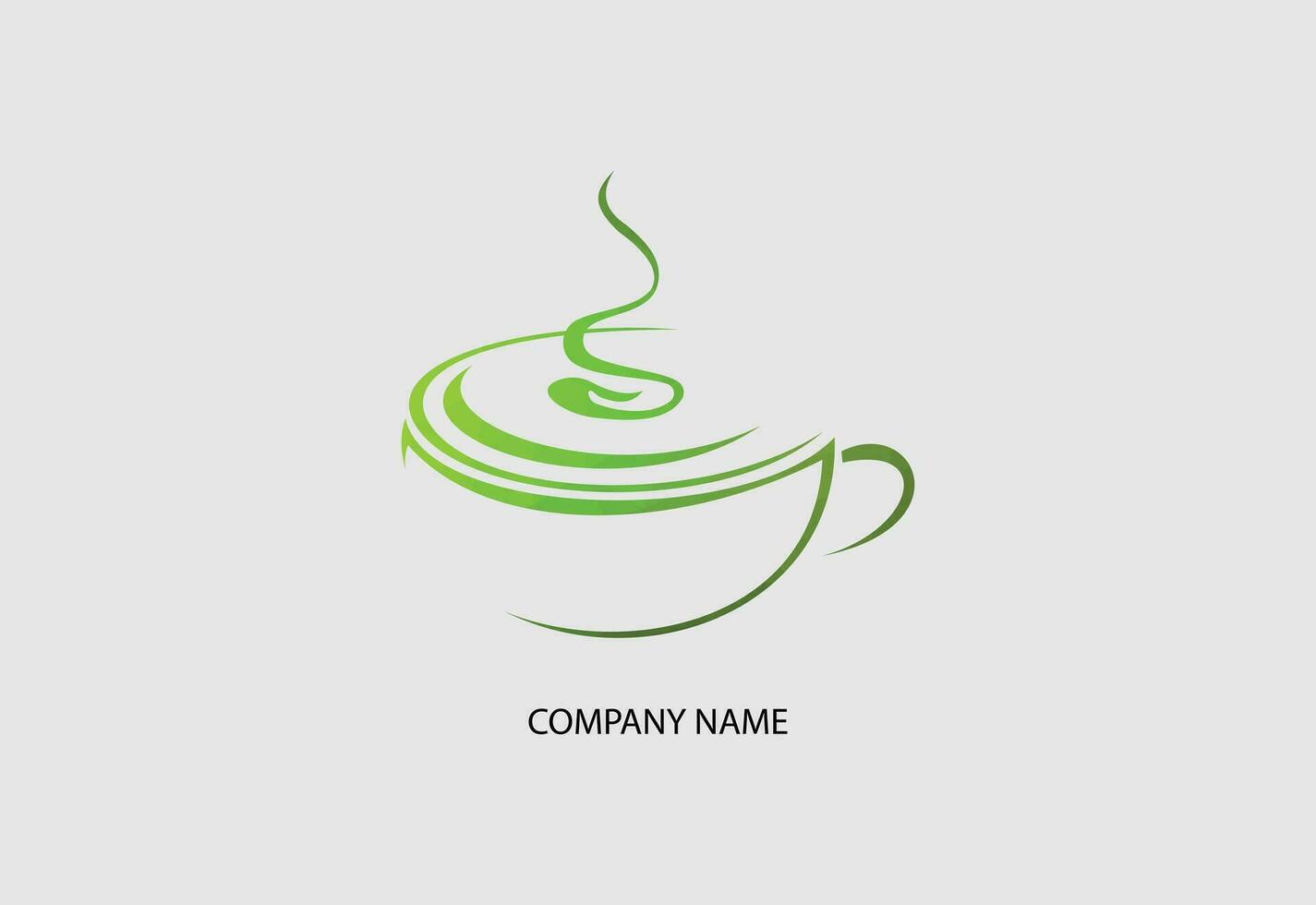 café taza logo café tienda vector icono diseño gratis vector