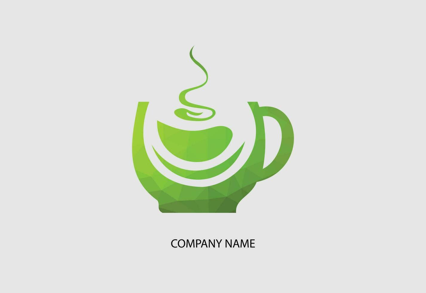 café taza logo café tienda vector icono diseño gratis vector