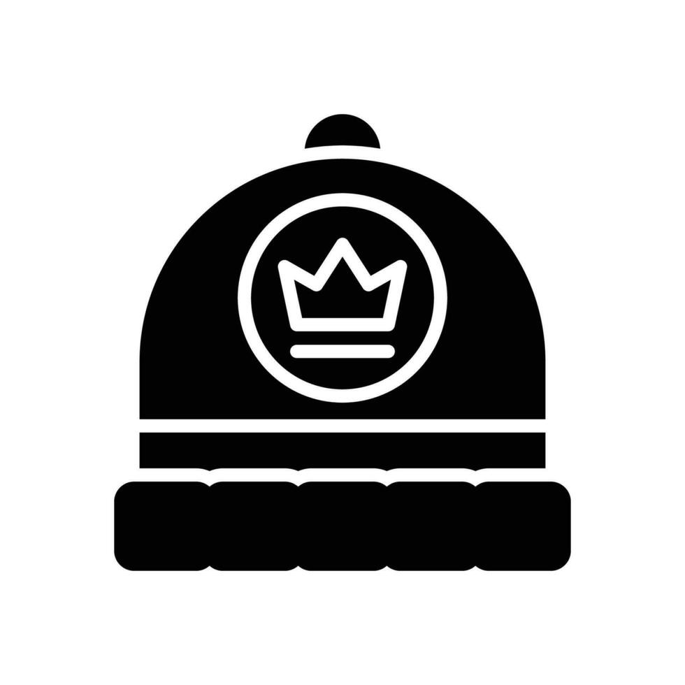 gorro glifo icono. vector icono para tu sitio web, móvil, presentación, y logo diseño.