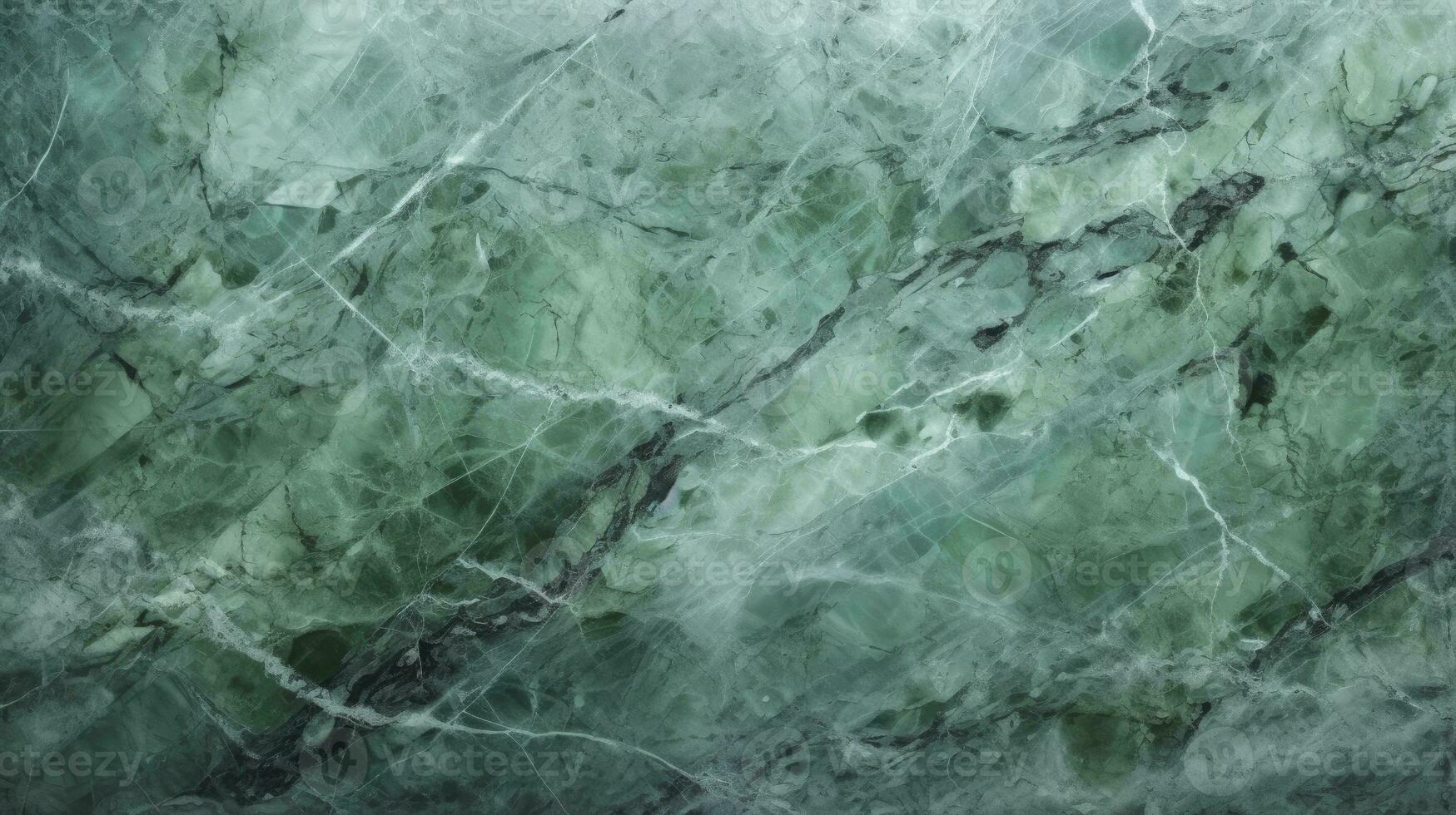 Abstract Green Polished Marble Texture for Wall and Concrete Background Decoration. AI Generated photo