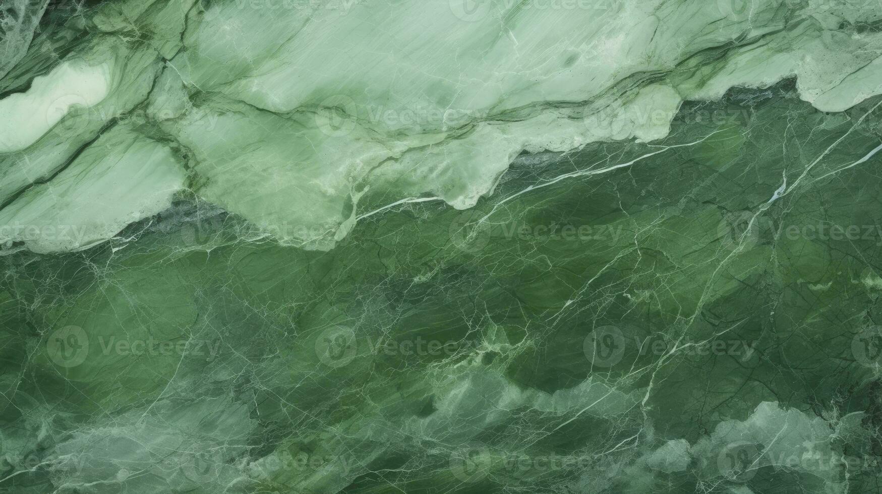 Abstract Green Polished Marble Texture for Wall and Concrete Background Decoration. AI Generated photo