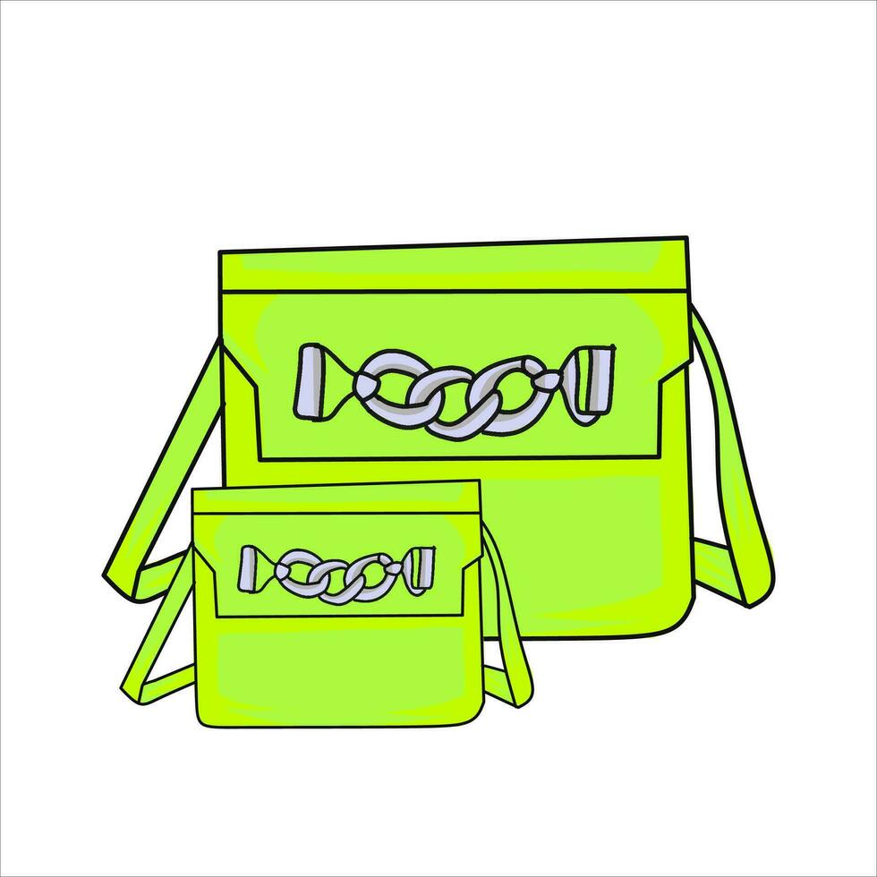 shopping bag flat illustration design. blue, orange, red, yellow bag packages isolated on white background. handbag. 3d shopping bag icon. vector bag. shopping design assets