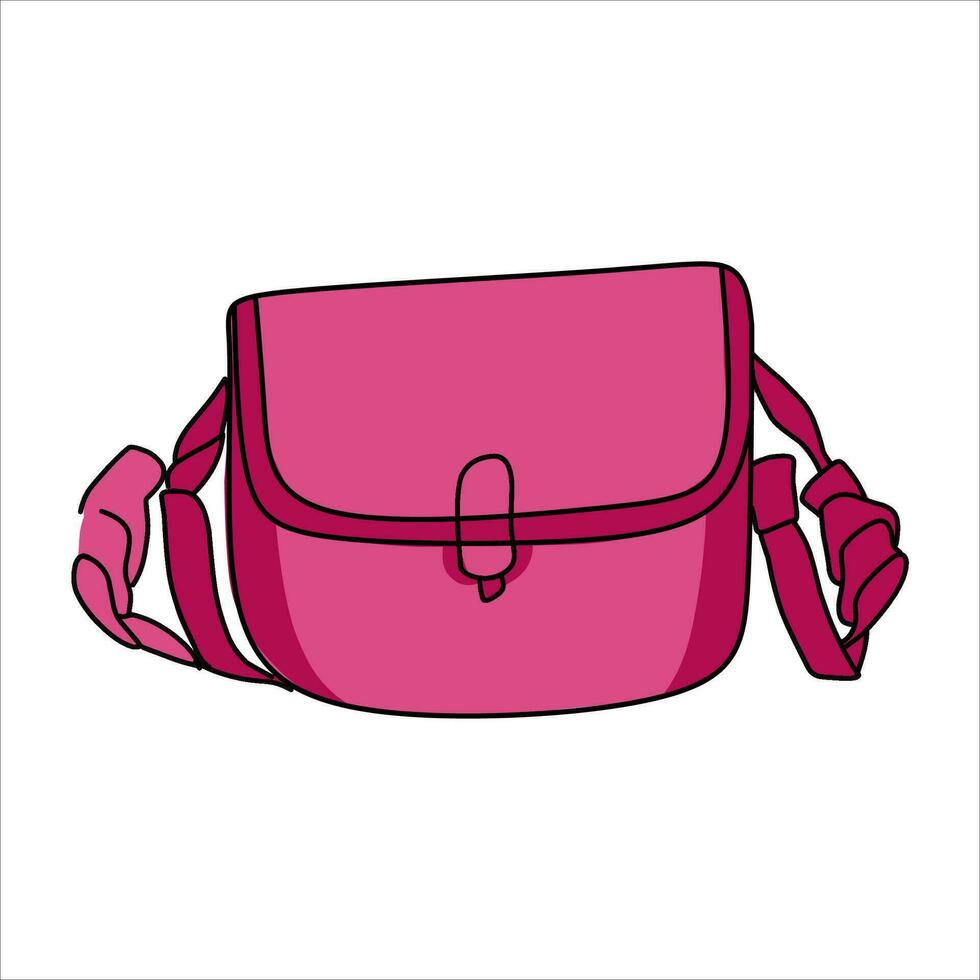 compras bolso plano ilustración diseño. azul, naranja, rojo, amarillo bolso paquetes aislado en blanco antecedentes. bolso. 3d compras bolso icono. vector bolsa. compras diseño bienes