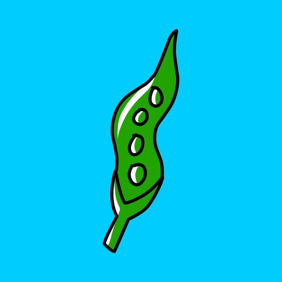 flat illustration design of fruit and vegetables, watermelon eggplant orange broccoli beans carrots potatoes chili fried chicken mushrooms bananas longan leaves shredded meat vector