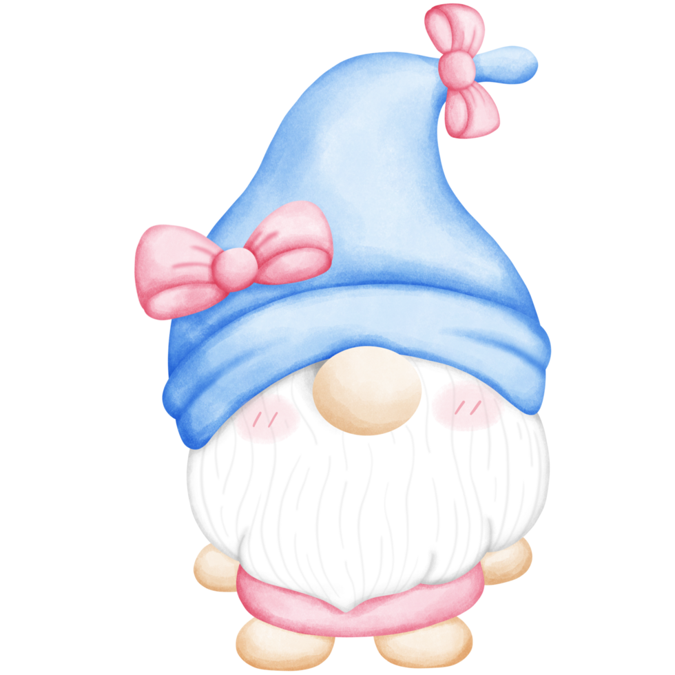 gnome bär en hatt png