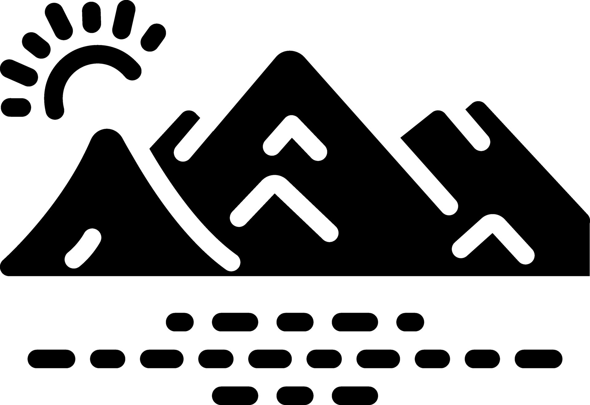 solid icon for alpine 34378361 Vector Art at Vecteezy