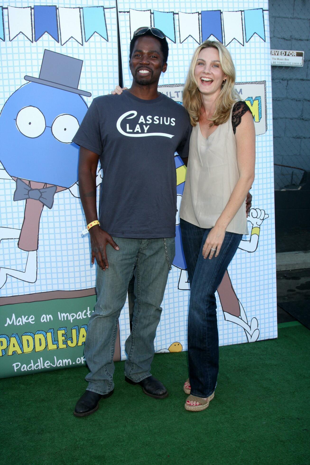 LOS ANGELES, SEP 26 Harold Perrineau, wife Brittany Perrineau arrives