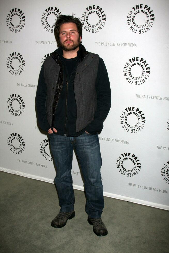 LOS ANGELES, NOV 29 - James Roday arrives at  Psych - A Twin Peaks Gathering  at Paley Center for Media on November 29, 2010 in Beverly Hills, CA photo