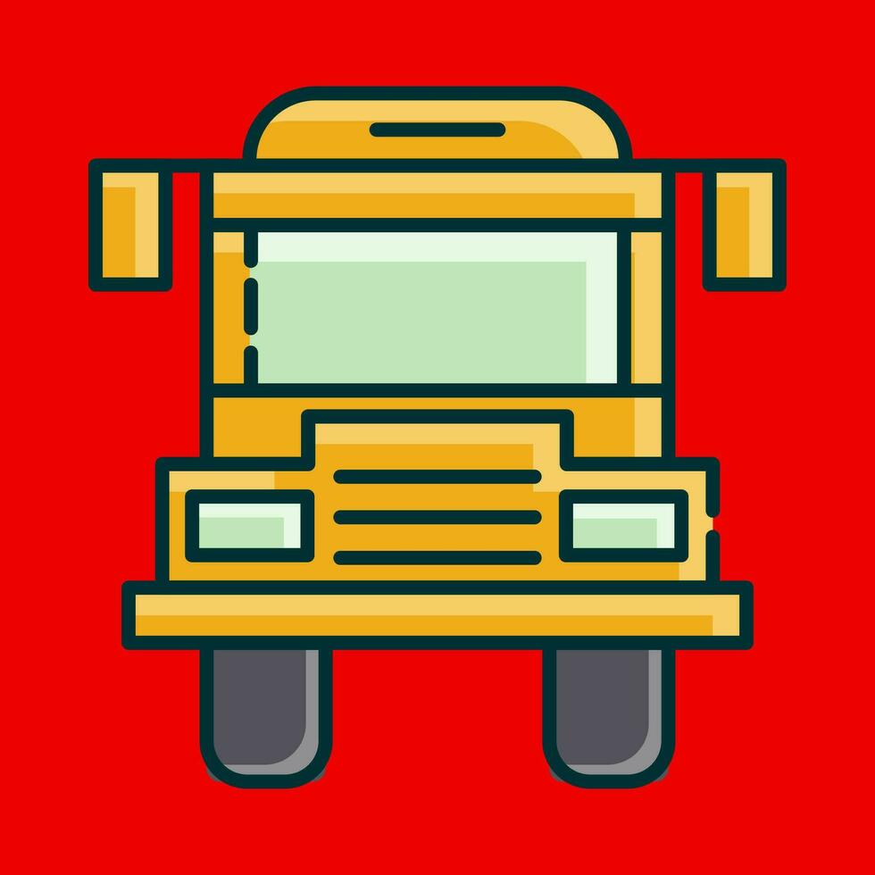 Back to school icon vector