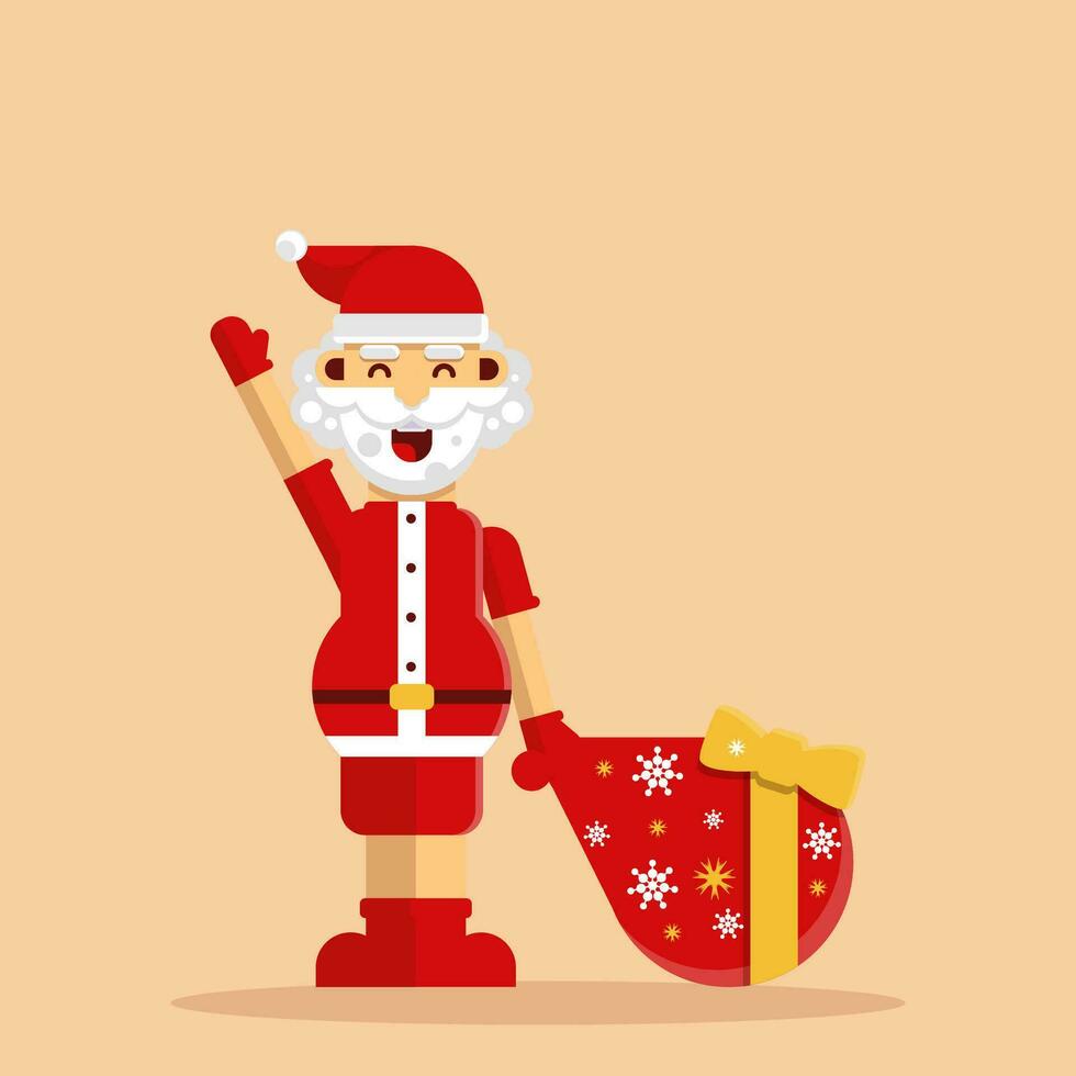 Christmast Santa claus vector