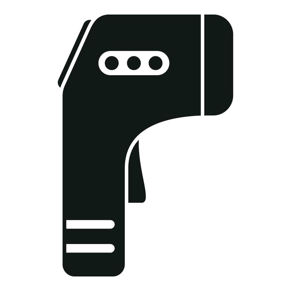 Viral remote scanner icon simple vector. Device equipment vector