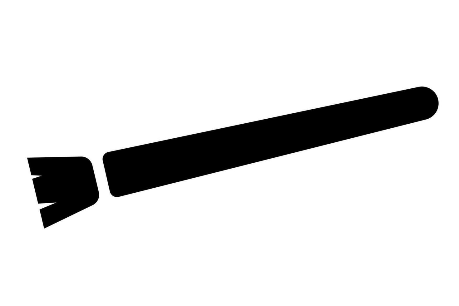 Paintbrush. Paint brush symbol. Drawing brush vector