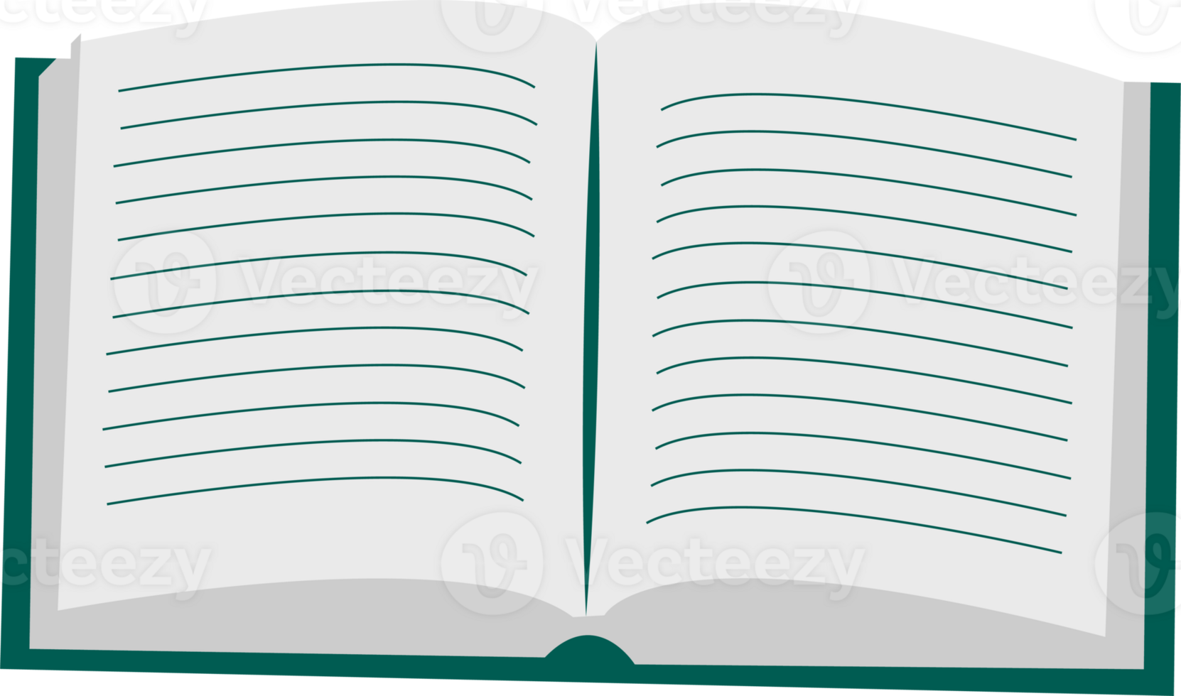 books education reading in style flat png