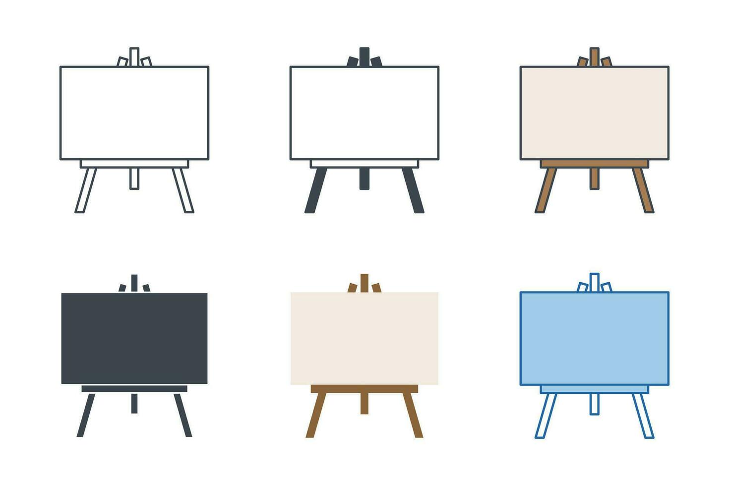 Board, canvas, easel, painting, stand icon - Download on Iconfinder