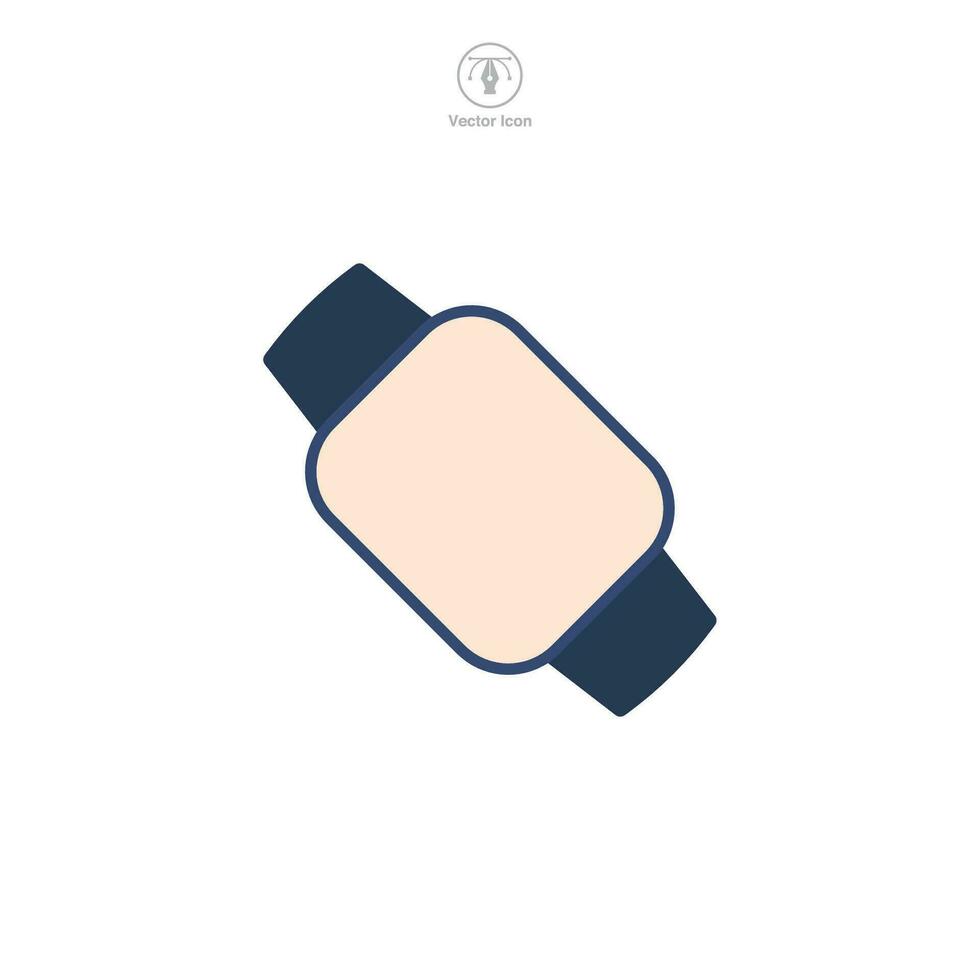 Smartwatch icon symbol vector illustration isolated on white background