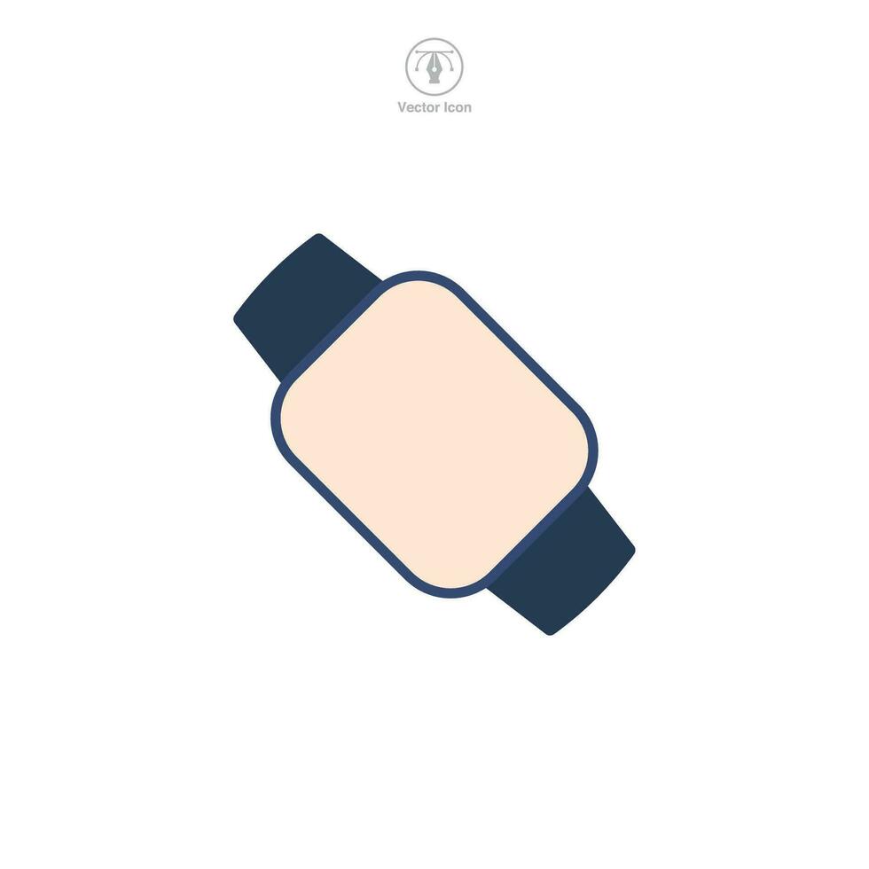 Smartwatch icon symbol vector illustration isolated on white background