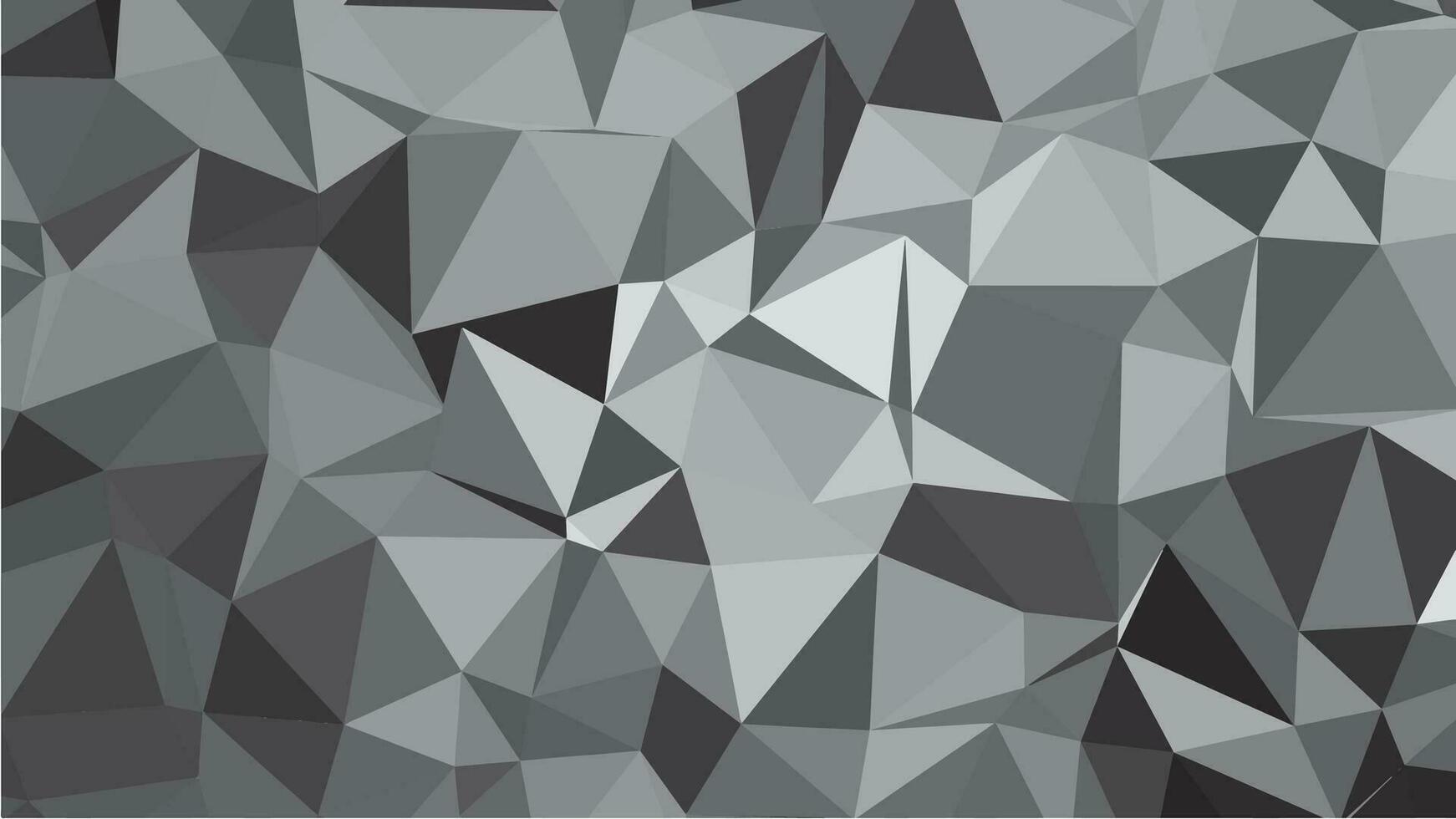 Gray polygon abstract background vector